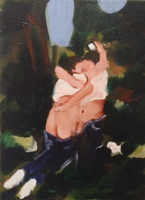 All dick and no brain original Canadian art by Angie Quick