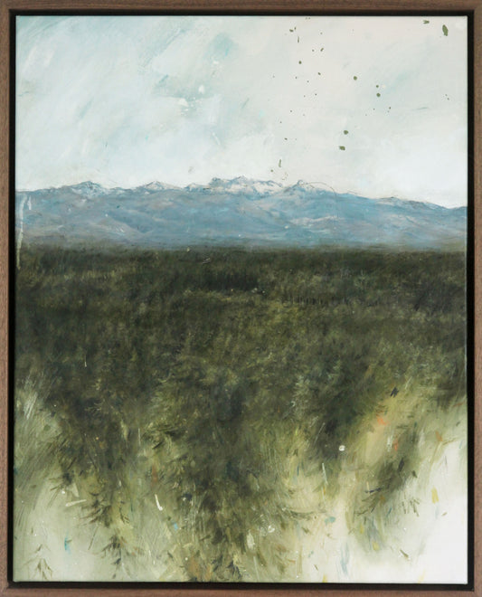 Climb to Lookouts original Canadian art by chloé giroux-bertrand