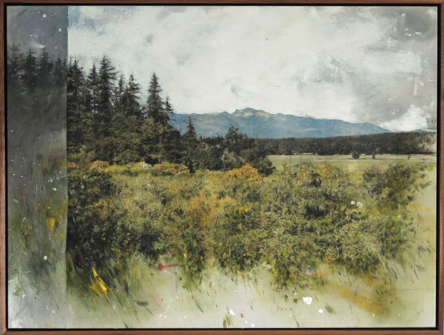 Moment of Peace Near the Highway original Canadian art by chloé giroux-bertrand