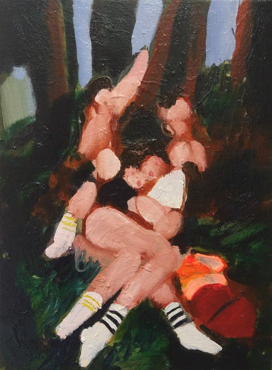 Now that you’re
loving someone
else original Canadian art by Angie Quick