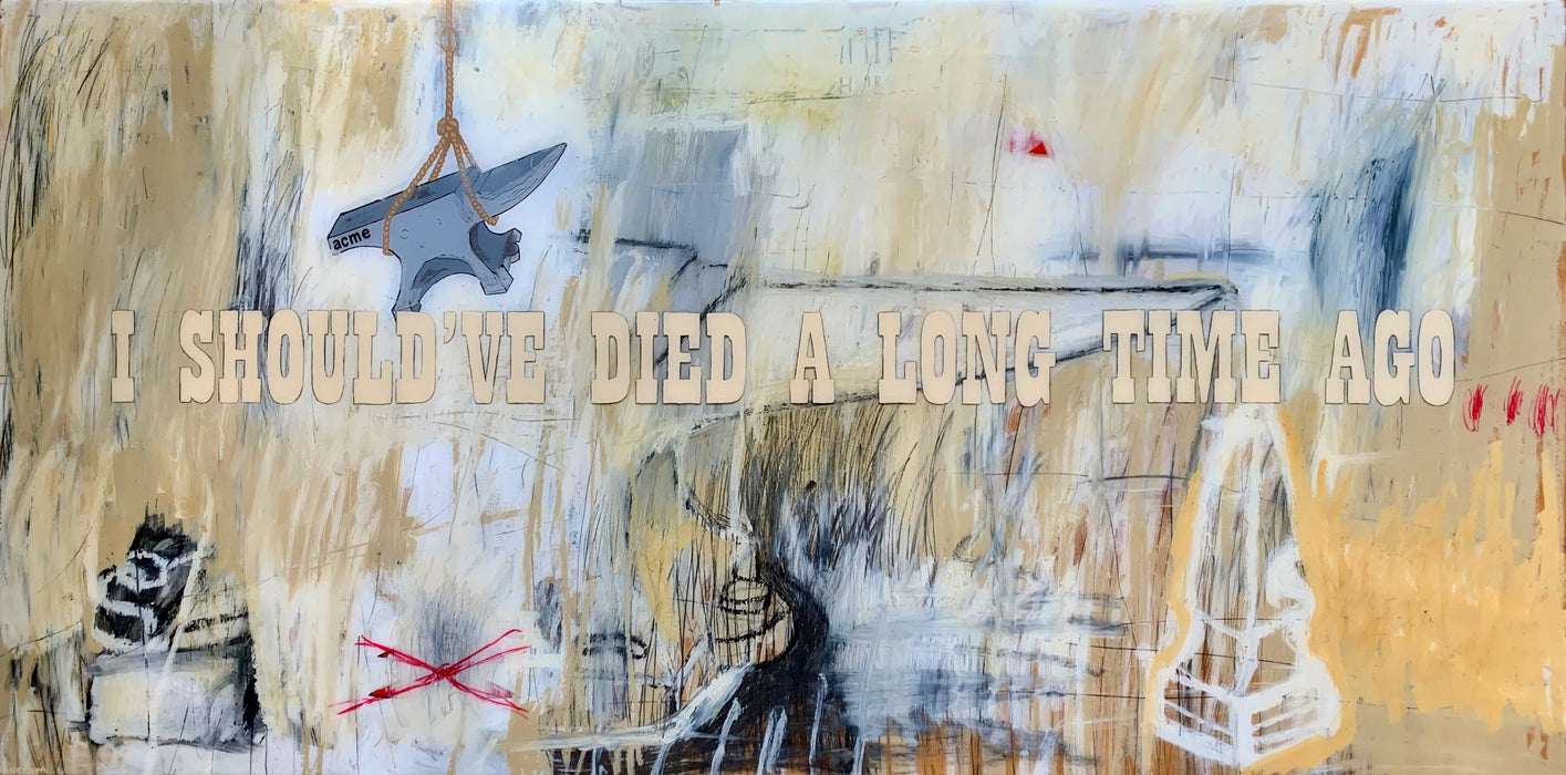 X MARKS THE SPOT original Canadian art by Jay Hanscom