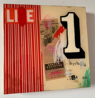 NUMBER ONE DIRTBAG original Canadian art by Jay Hanscom
