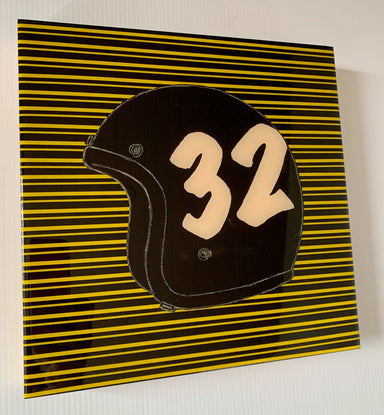 OPEN FACE #32 original Canadian art by Jay Hanscom