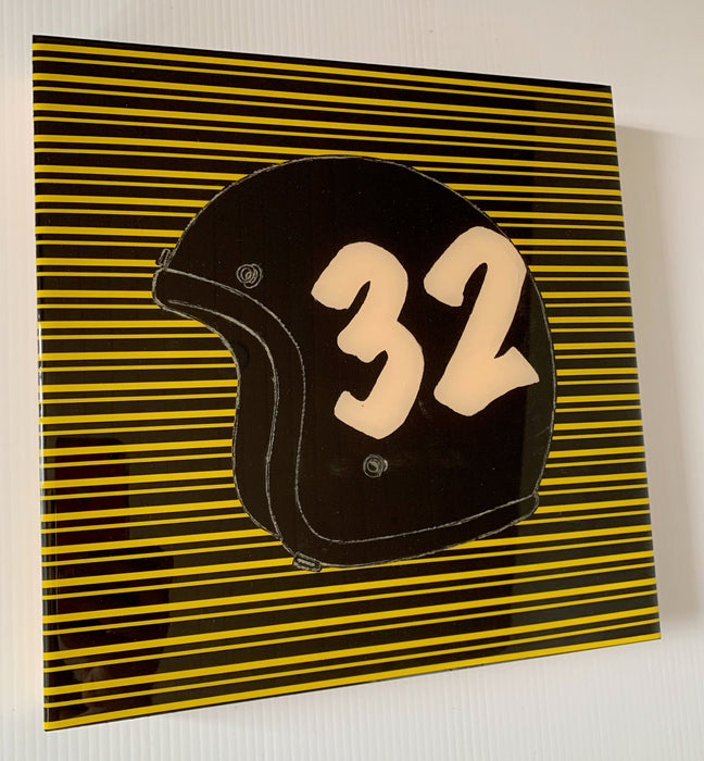 OPEN FACE #32 original Canadian art by Jay Hanscom