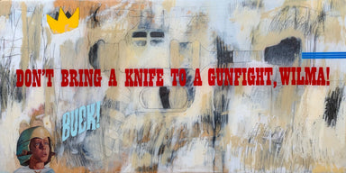 ATOMIC DISINTEGRATOR original Canadian art by Jay Hanscom