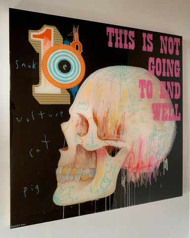 I’M SCUM original Canadian art by Jay Hanscom