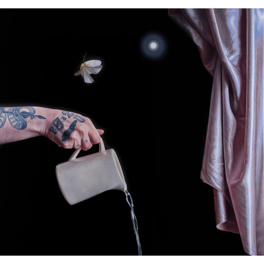 Bedtime Cleansing Ritual original Canadian art by Ian Stone