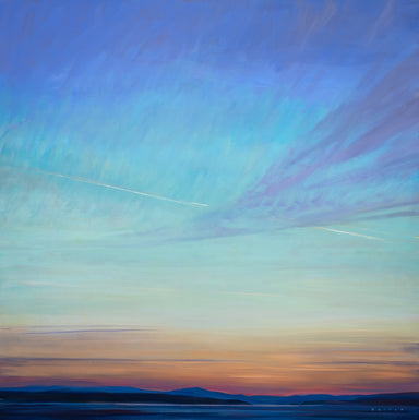 After sunset over Vancouver Island by Charlie Easton