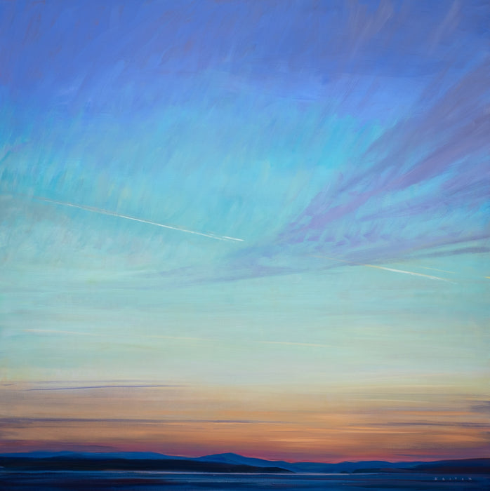 After sunset over Vancouver Island by Charlie Easton
