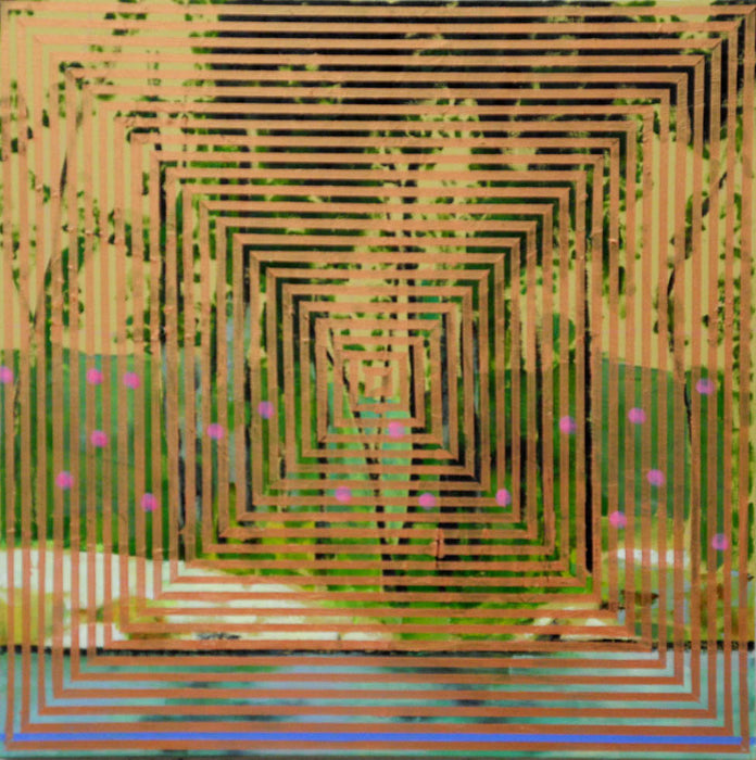 Bow River Painting # 022-2072 by Les Thomas
