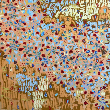 Broad-leaved Stonecrop original Canadian art by Andrea Simmonds