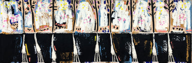 Camas Bulbs and Seeds - Above Below original Canadian art by Andrea Simmonds