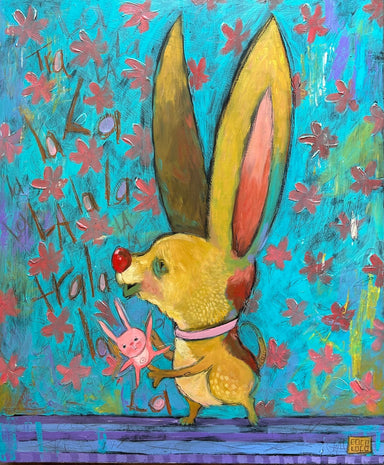 Doggy Style in Flowers by Dianna Bonder