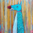 Doggy Style in Stripes by Dianna Bonder