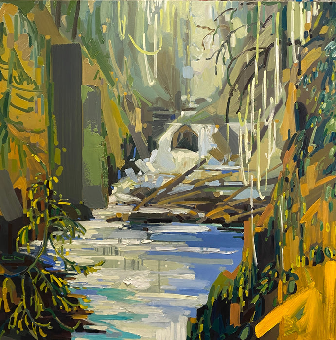 Englishmans Falls, (Lower) by Chrissy Nickerson
