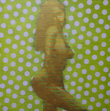 Figure Painting # 023-2171 by Les Thomas