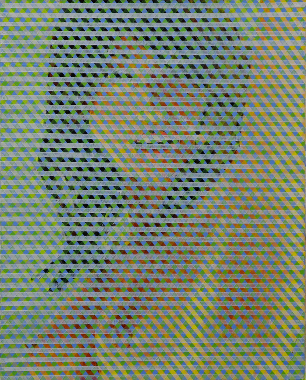 Figure Painting # 023-2206 by Les Thomas