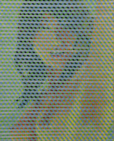 Figure Painting # 023-2206 by Les Thomas