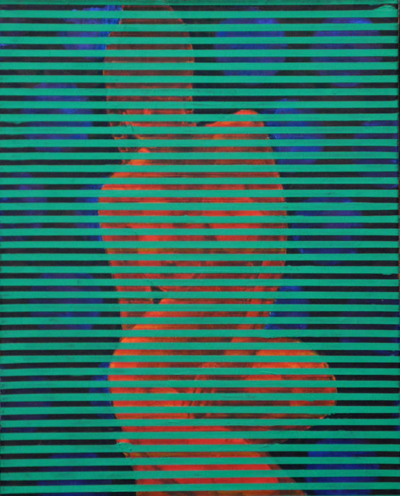Figure Painting # 023-2208 by Les Thomas