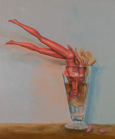 Flat Fizzy Water by Chrystal Phan