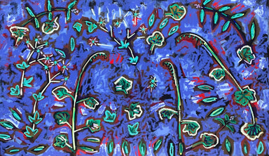 Fringecup, Large-leaved Avens and Self Heal original Canadian art by Andrea Simmonds