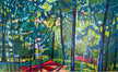 I WILL FOLLOW THE LIGHT original Canadian art by Tracy Bultje
