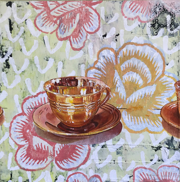 Peach Lustre 1 by Mary Lottridge