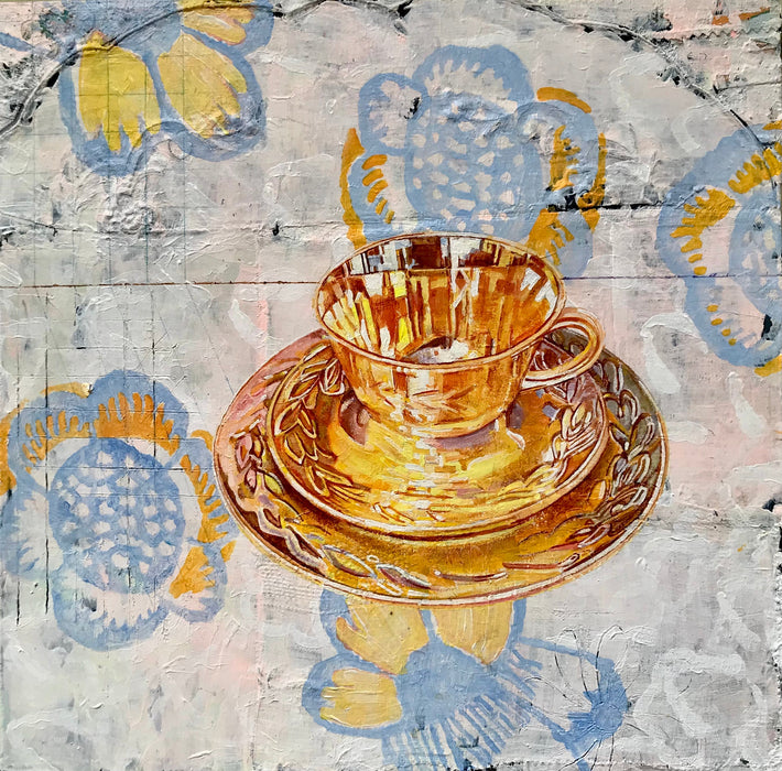 Peach Lustre 2 by Mary Lottridge