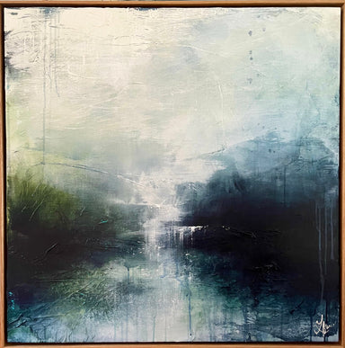 My Memory is a Little Foggy but it was Beautiful original Canadian art by Laura Harris