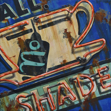 All Tea, No Shade original Canadian art by Rob Croxford