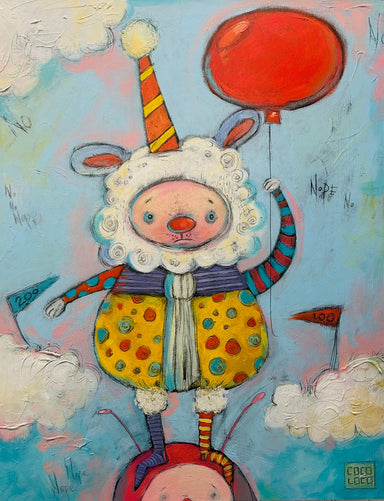 Nope original Canadian art by Dianna Bonder