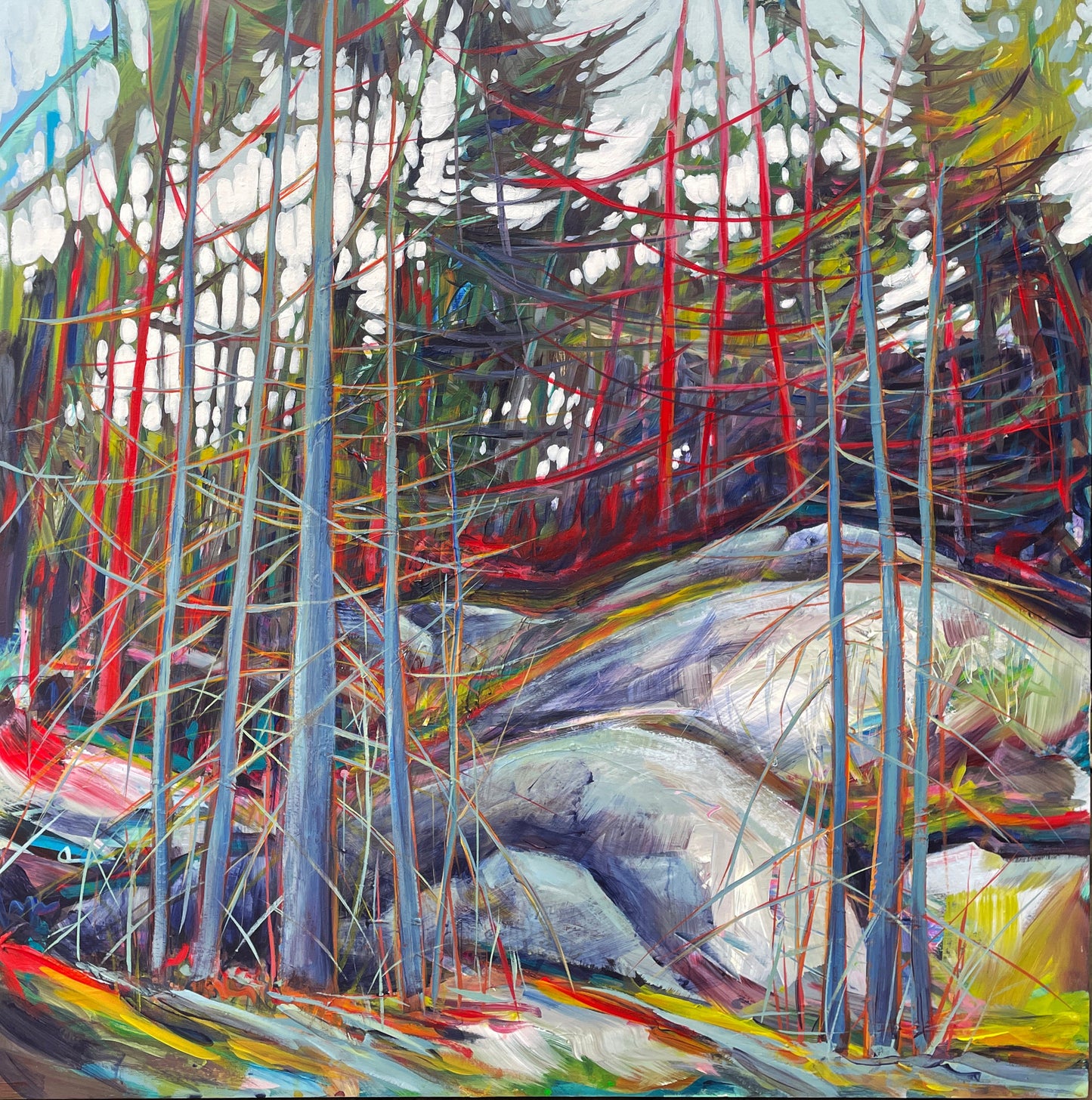 Rocky Trail original Canadian art by Shane Norrie