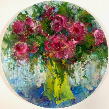 Roses in the Round by Kathy Bradshaw