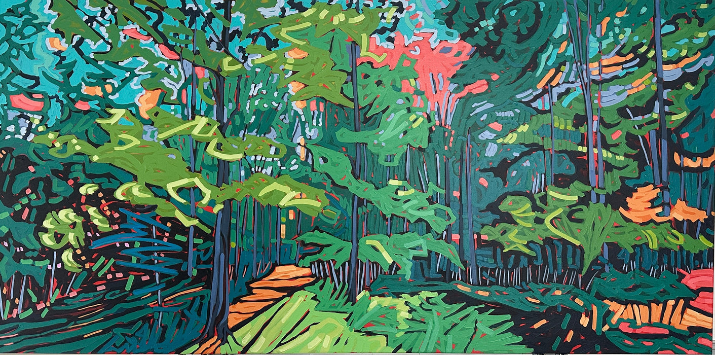 SURROUND YOURSELF WITH LIGHT original Canadian art by Tracy Bultje