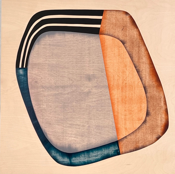 Striped Cell IV by Peggy Bell
