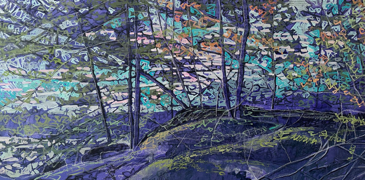 Technicolour Dreams Variation 27 original Canadian art by Kim Atlin