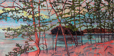 Technicolour Dreams Variation 28 original Canadian art by Kim Atlin