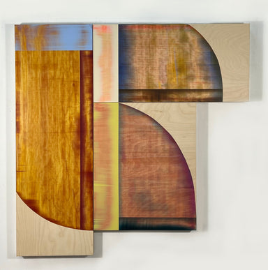 Three Field Arcs original Canadian art by Peggy Bell