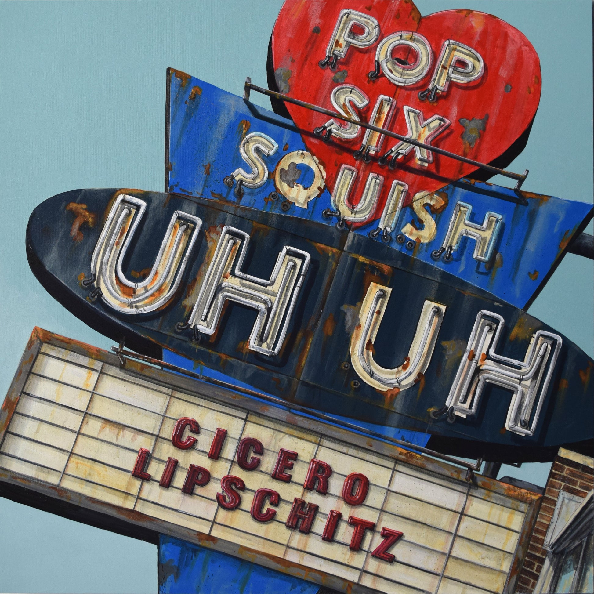 Uh-Uh original Canadian art by Rob Croxford