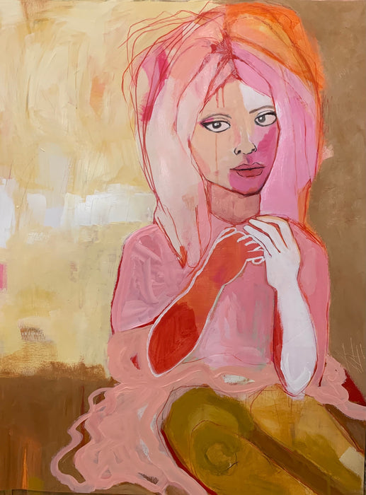 The Thinker (Female Perspective) by Vikki Drummond