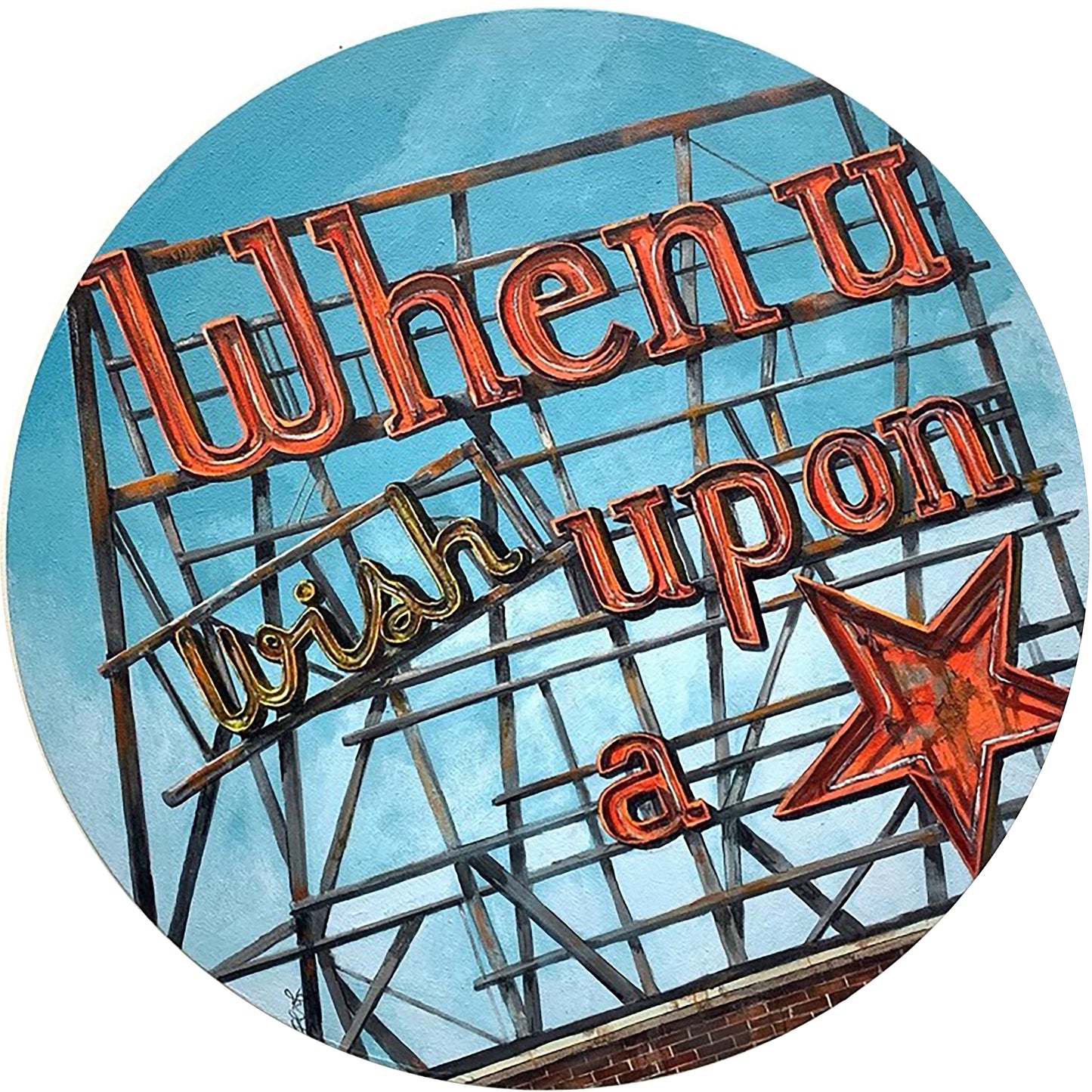 When You Wish original Canadian art by Rob Croxford